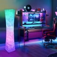 thumbnail image 6 of G · PEH Soft Light Floor Lamp,LED Floor Lamp 59'' RGB Tall Lamps 7 Colors Changing Dimmable LED Bulbs Remote Control, Floor Lamp for Living Room,Bedroom, 6 of 12