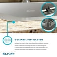 thumbnail image 7 of Elkay ECTSRAD25226TBG5 Crosstown 25 x 22 x 6, Single Bowl Dual Mount ADA Sink Kit - Polished Satin, 7 of 7
