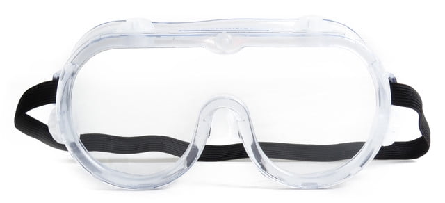 Hyper Tough Splash Goggles, Clear 100% UV Block.  Safety Goggle Eye Ojo.