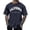 Navy, variant on GEWSEY Men's Shirt Crew Neck Short Sleeve Breathable Outdoor Classic Fit Athletic Tees Fashion True Comfort Tops (Dark Gray, XL)