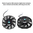 thumbnail image 4 of Ventilador De Refrigeración De Radiador Eléctrico Para Coche De 10 Pulgadas, 12V, 80W, Universal, Negro, Push Pull, Ventilador Delgado, Radiador De Refrigeración Para Coche, Vehículo Eigraketly VI006853-00, 4 of 6