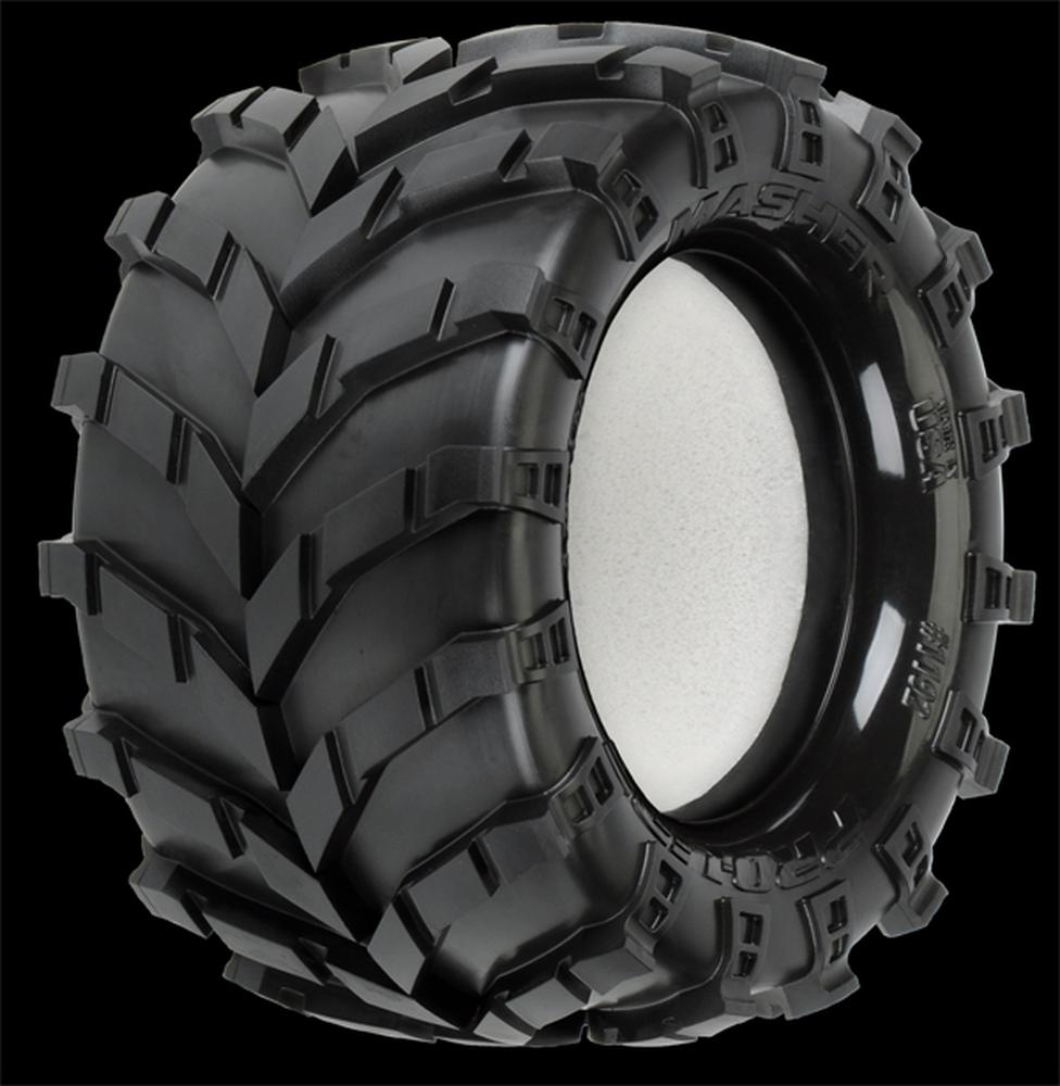 Proline Racing Masher 2.8" (Traxxas Style Bead) All Terrain Truck Tires