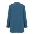 thumbnail image 3 of ZJXFGS Women's Lightweight Cardigan Sweater Women's Fall Fashion Cardigan Sweater Open Front Long Casual Outfits with Pockets Blue XL, 3 of 8