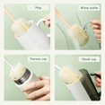 thumbnail image 3 of Tazas, Cabezal De Esponja, Cepillo De Botella Desmontable, Eliminador De Polvo, Herramienta De Lavado Multiusos, Suministros De Limpieza De Doble Cara Minnieouse HA045299-01, 3 of 6