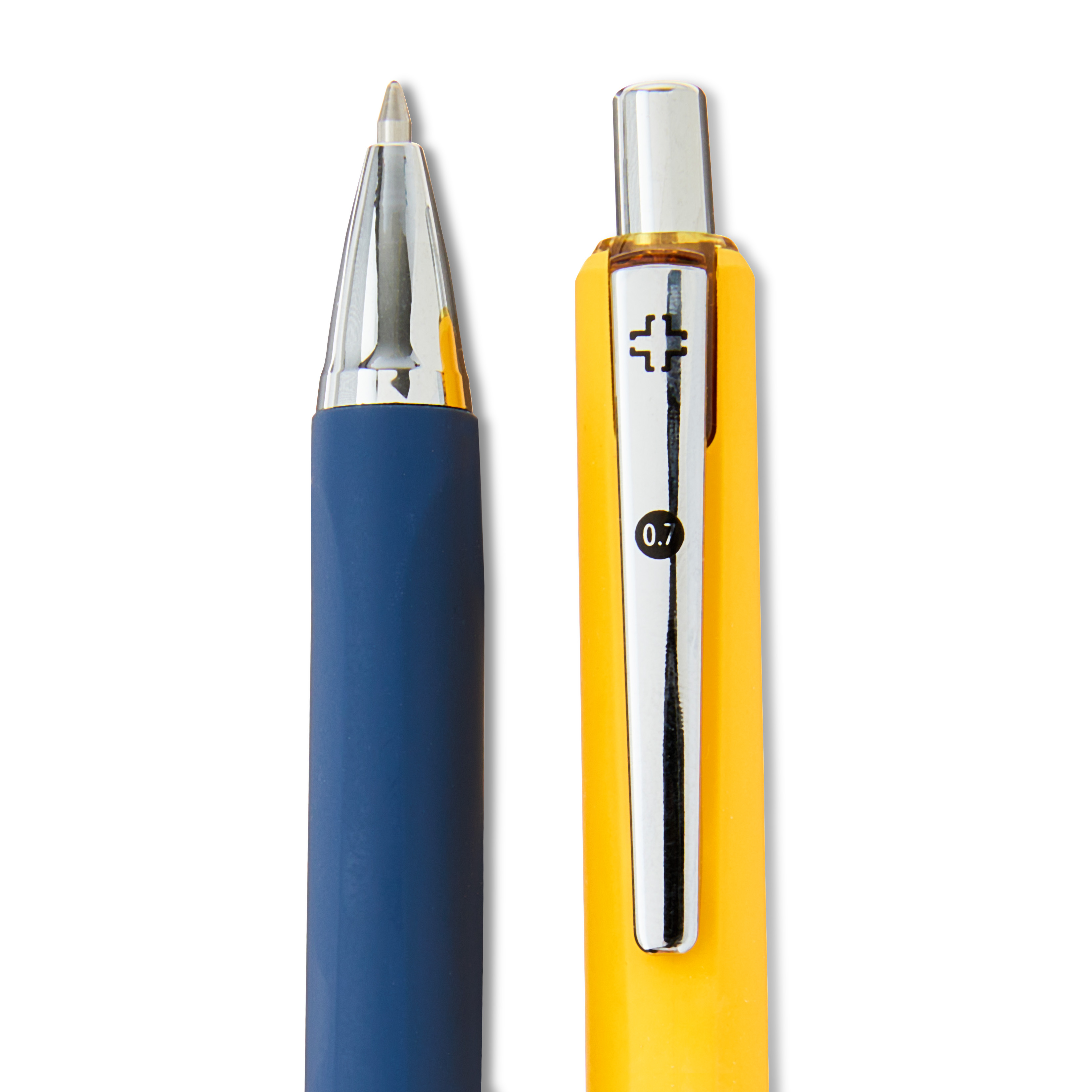 Plumas de gel retráctiles Pen+Gear, 0.7 mm, tinta negra, 5 piezas 4