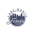 thumbnail image 4 of Fort Worth, Texas, Skyline Seal (Blue) (19x27 inches, Premium 500 Piece Jigsaw Puzzle for Adults and Family, Made in USA), 4 of 4