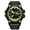 black gold, variant on Tactical Watch for Men - Multifunction Digital Watch for Hiking, Fishing, Hunting, Running, Water Resistant with Night Light