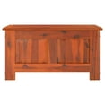 thumbnail image 3 of vidaXL Storage Chest with Lid Toy Box Trunk Entryway Hallway Solid Wood Acacia, 3 of 70