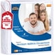 thumbnail image 1 of Utopia Bedding Funda de colchón premium con cremallera (se adapta a colchones King de 12 pulgadas) – Protector de colchón impermeable y a prueba de chinches – Funda de colchón de seis lados, 1 of 5