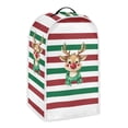 thumbnail image 2 of HELLHERO Foldable 15.94"H x 9.45"L x 7.28"W Blender Covers Thickened Stylish Protective Case for Home Kitchen, Reindeer Stripes, 2 of 6