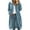 Light blue, variant on Baqcunre Fashionable Women'S Long Sleeve Solid Pocket Cardigan Button Top Sweater Knit Hooded Coat Winter Coats For Women,Womens Coats Winter Jackets For Women Coats For Women,Color White,Size L