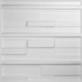 thumbnail image 5 of Ekena Millwork 19 5/8"W x 19 5/8"H Offset Brick EnduraWall Decorative 3D Wall Panel, White, (20-Pack for 53.49 Sq. Ft.), 5 of 12