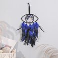 thumbnail image 3 of Crystal Gravel Life Tree Style Dreamcatcher Devil's Eye Dreamcatcher Room Crafts, 3 of 7