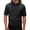 Black, variant on KHONTS Men's Casual Hoodies Solid Color Short Sleeve Sweatshirts Regular Fit Drawstring Summer Hooded Sport Tops with Pocket White XL
