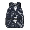 thumbnail image 1 of Easygdp Anchors and Lighthouse Mochila Ergonómica Versátil para Laptop - Múltiples Bolsillos, Correas Ajustables, Unisex para Escuela, Viajes y Actividades al Aire Libre-One Size, 1 of 5