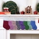 thumbnail image 1 of Ganfancp Medias de Navidad No Tejidas Adornos de Árbol de Navidad Colgante Chimenea Navideña Medias Colgantes Decoración Bolsa de Regalos de Caramelos Snacks Bolígrafo Contenedor Decoraciones para El, 1 of 5