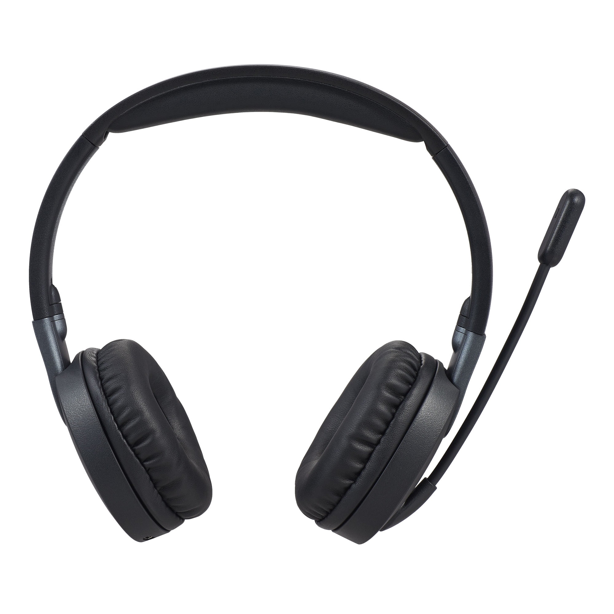 Onn Wireless On Ear Headphones With Rotating Boom Microphone Walmart