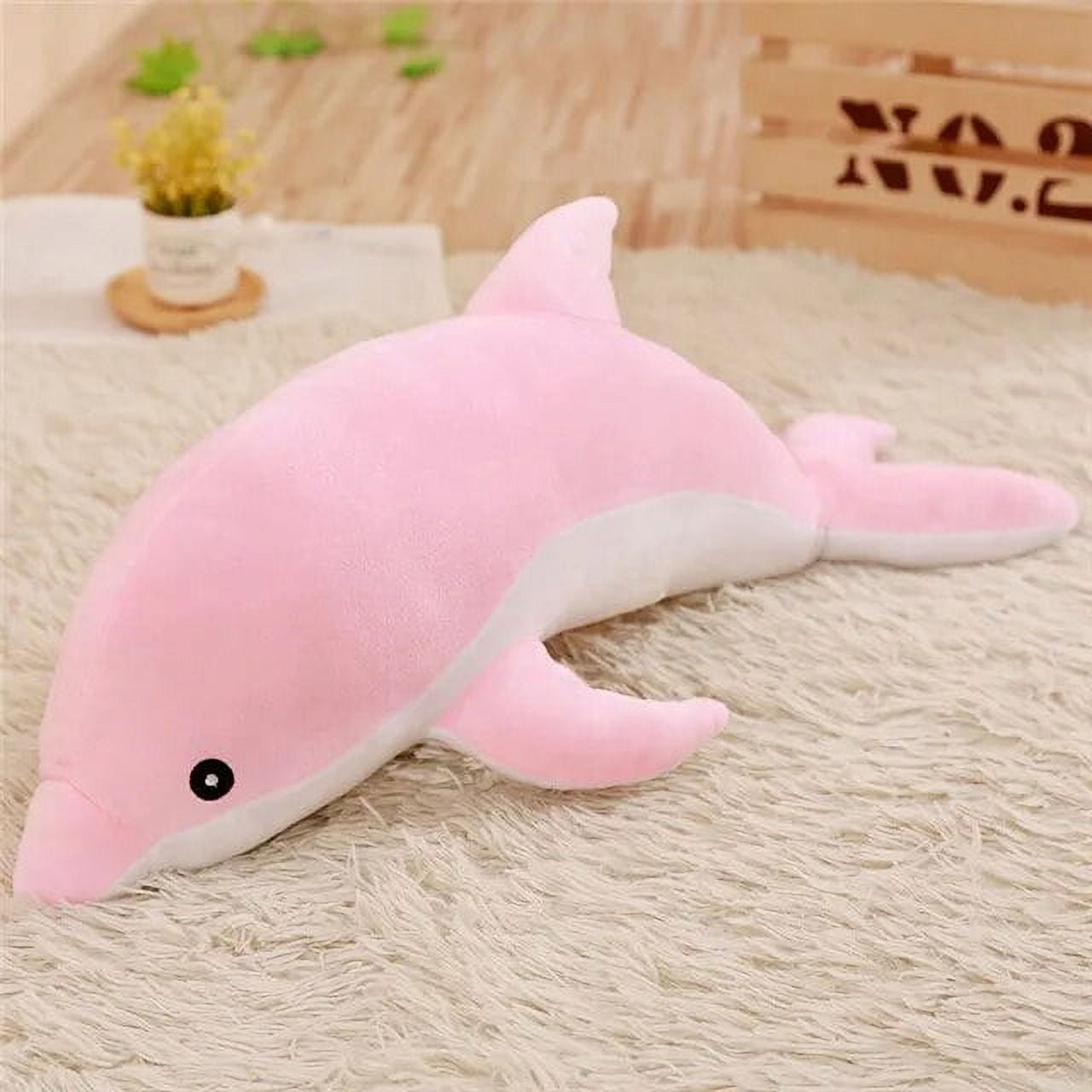 30cm Kawaii Soft Dolphin Plush Toys Dolls Stuffed Down Cotton Animal Nap Pillow Creative Kids Toy Christmas Gift for Girls Walmart