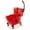 Red, variant on Dryser Commercial Mop Bucket with Side Press Wringer, 26 Quart, Green