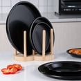 thumbnail image 5 of Molde Redondo para Pizza, para Pizza, Bandeja Profunda, Molde Antiadherente de Acero Al Carbono, Herramienta para Horno, Bandeja para Molde para Hornear, 6 Pulgadas, Negro, 5 of 5