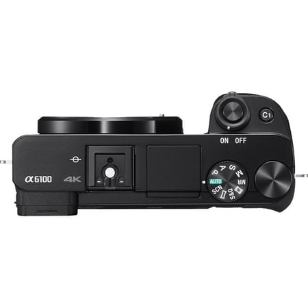 Sony Alpha ��6100 24.2 Megapixel Mirrorless Camera Body Only, Black