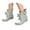 Green, variant on Girls Rain Boots Kids Cute Bow Design Water Rain Shoes Easy-on Outdoor School Rain Shoes,Sizes 8