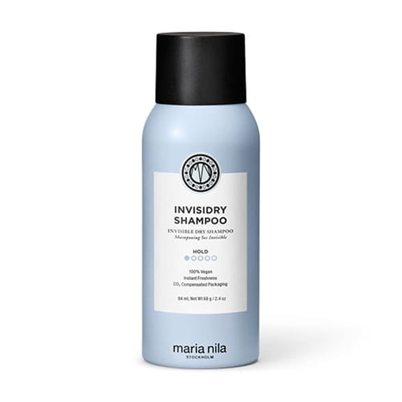 Maria Nila Invisidry Shampoo 3.4 Fl Oz, Freshens up Hair & Scalp, Leaves no trace of product, 100% Vegan & Sulfate/Paraben free