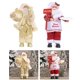 thumbnail image 1 of 2x Navidad Santa Claus Muñeca Juguetes Decoración de árbol de Navidad Adornos de BLESIY estatuillas de santa claus, 1 of 8