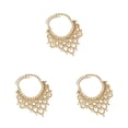 thumbnail image 4 of Jumpingount Necklace Crystal Metal Pendant Prom Bib Ornaments Choker Necklaces Durable Sexy Present Short Stones Bling Charm Type1, 4 of 6