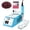 Dark blue, variant on Professional Electric Nail Drill Kit, 30000 RPM Manicure Pedicure Machine with 6 Bits & 100 Sanding Bands, Pink