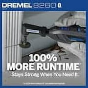 Dremel 8260 12VLi-Ion Variable Speed Cordless Smart Rotary Tool with Brushless Motor, 5 accessories, 3Ah Battery, Charger, Tool Bag