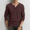 thumbnail image 2 of VJATTWR Men's Long Sleeve T-Shirt, Comfortable Crew Neck Bulk Tee, Heavy L, 2 of 5