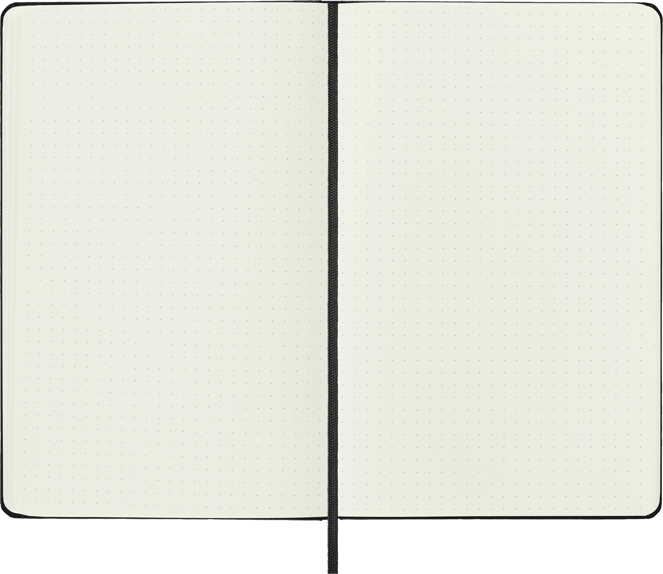 Moleskine Classic Notebook, Dotted, Hard Cover, Large (5" x 8.25"), Black
