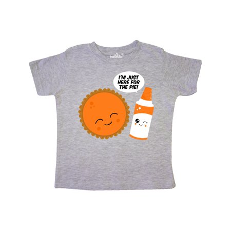 

Inktastic Here For The Pie Gift Toddler Boy or Toddler Girl T-Shirt