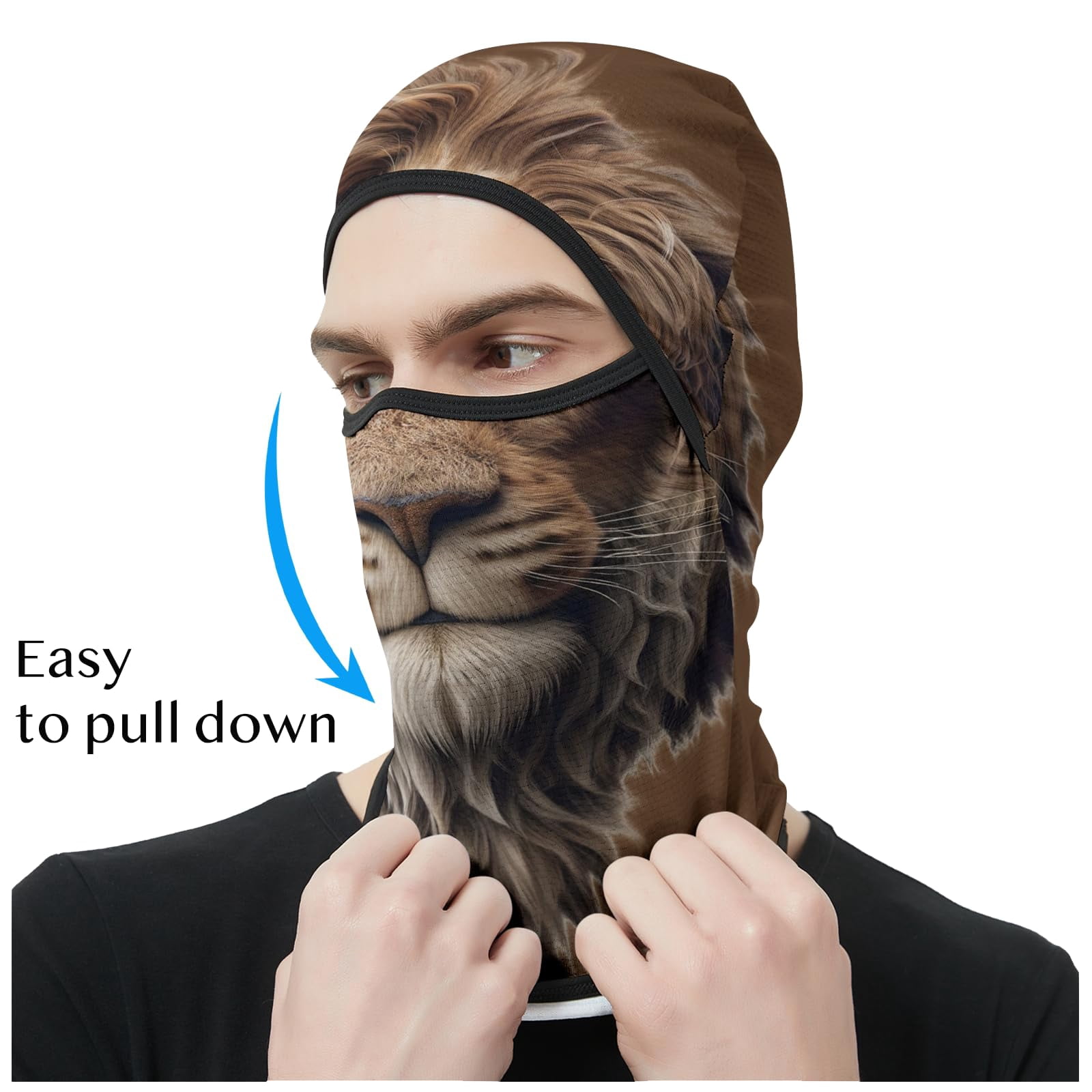 Balaclava Face Mask Men Women For Sun Protection Fishing Raves