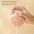 thumbnail image 6 of Dog Shower Brush Pet Dog Grooming Massage Bath Cleaning Brush with Shampoo Dispenser for Long Hair Dogs and Cats,Green, 6 of 6