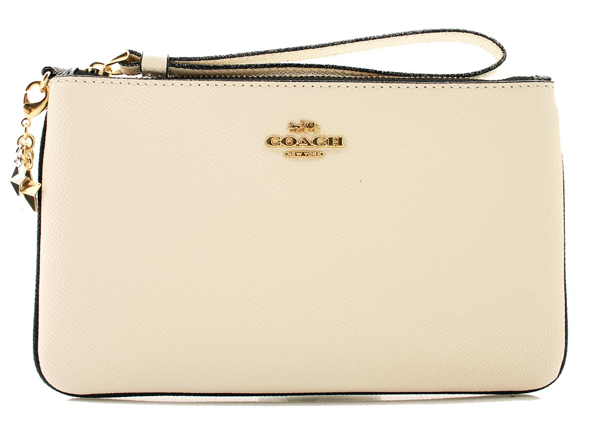 coach large wristlet clearance