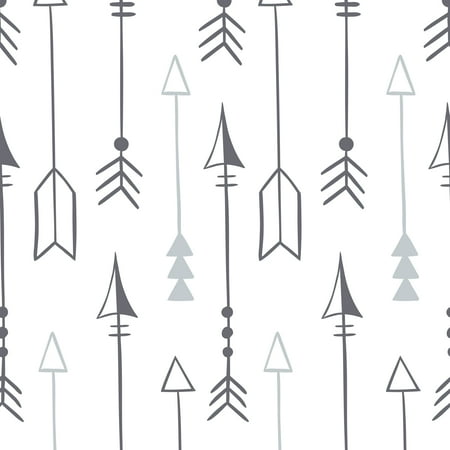 Emma & Mila Muslin Arrows Fabric, per Yard