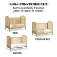 thumbnail image 4 of DaVinci Beau 3-in-1 Convertible Crib in Honey, 4 of 9