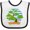White and Black, variant on Inktastic Bonsai Tree Garden Girls Baby Bib