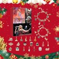 thumbnail image 4 of Pulseras Taylor decorativas navideñas Calendario de Adviento Tema del festival Pulseras Taylor Calendario de llegada de juguete para niños Adolescentes Mujeres（B 10.24x7.09x1.18inch, 4 of 5