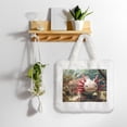 thumbnail image 5 of Honeii Colorful Axolotl Underwater Print Fluffy Shoulder Bag Plush Bags Women Ladies Tote Bag Fluffy Furry Purse Handbag for Autumn and Winter, 5 of 7