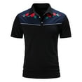 thumbnail image 1 of Birdeem Chemise Blouse Imprimée à Manches Courtes Brodée pour Homme, Nouveau Style d'Été, 1 of 9