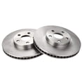 thumbnail image 3 of TRQ Front Brake Rotors Set Vented Fits Select 2003-2008 Pontiac Vibe 2005-2010 Scion tC 2000-2005 Toyota Celica Corolla Matrix, 3 of 5