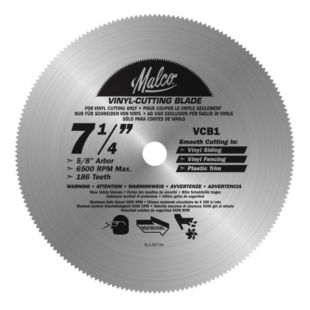 UPC: 0686046536484 | Malco Products 7-1/4In Vinyl Circular Saw Blade