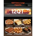 thumbnail image 6 of VEVOR Electric Pizza Oven,Smart Pizzas Maker Indoor with 5 Preset, 12-Inch Countertop Pizza Cooker w/ Touch Srceen, 750℉ Max Temp, 2-Min Rpaid Baking Oven Thin & Crispy, Neapolitan, Frozen, New York, 6 of 9