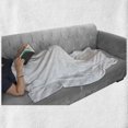 thumbnail image 6 of Soccer Soft Flannel Fleece Throw Blanket, Soccer Ball Surrounded by Art Graphic Vivid Petals Football Game Theme, Cozy Plush for Indoor and Outdoor Use, 50" x 70", Dark Blue White Black, by Ambesonne, 6 of 6