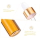 thumbnail image 4 of 30 piezas Botellas Gotero de Vidrio para Aceites Esenciales con Tapa Dosificadora Blanca y Anillo Dorado Mini Frascos de Viaje Resistentes Rayos UV para Aceites Lociones y, 4 of 5