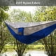 thumbnail image 4 of Hamaca de camping Qevooon de nailon con mosquitera y correas de 3 m, 4 of 7