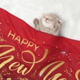 thumbnail image 2 of Naloa Happy New Year2 Dog Blanket, 3 Sizes Cat Blanket for Indoor Cats Large Medium Small Dog Gifts-Medium, 2 of 8